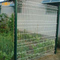 White PVC Coated Welded Wire Mesh Fence